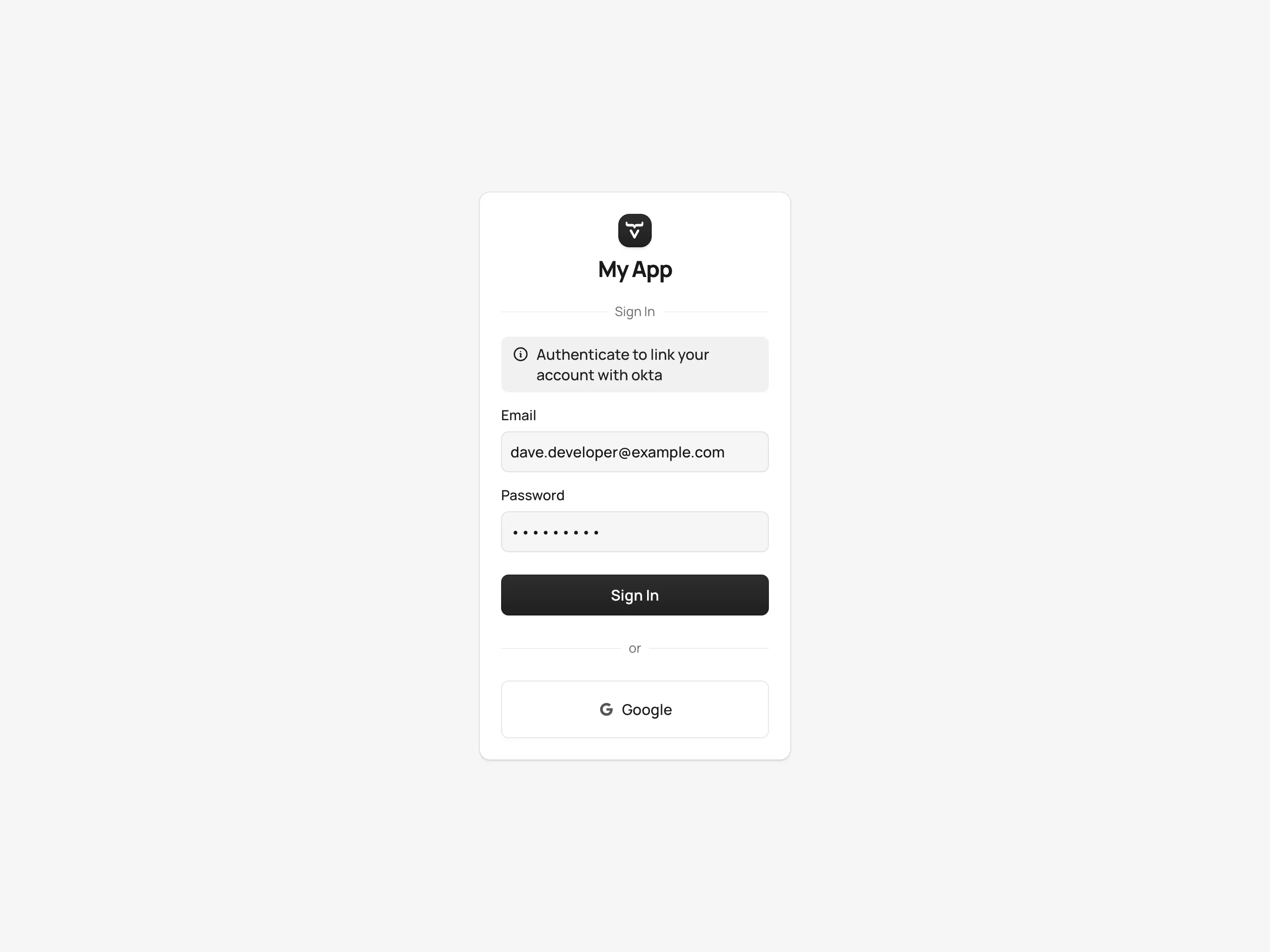 Confirm User Profile Form