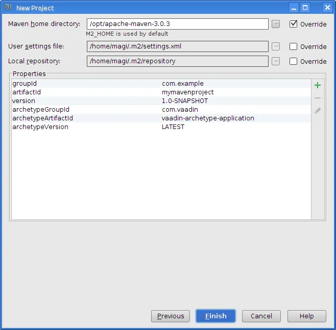 idea maven newproject 5