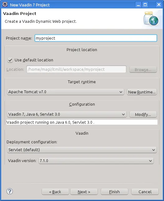 myproject ivy settings