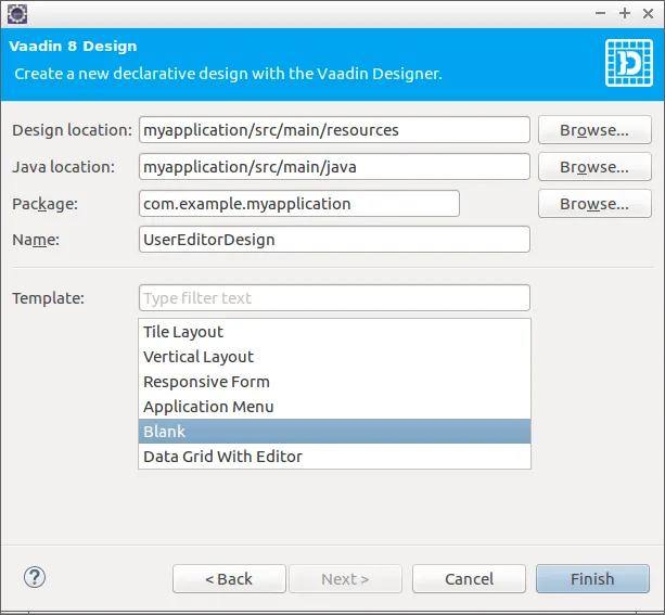 designer new parameters