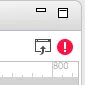 designer preview external indicator