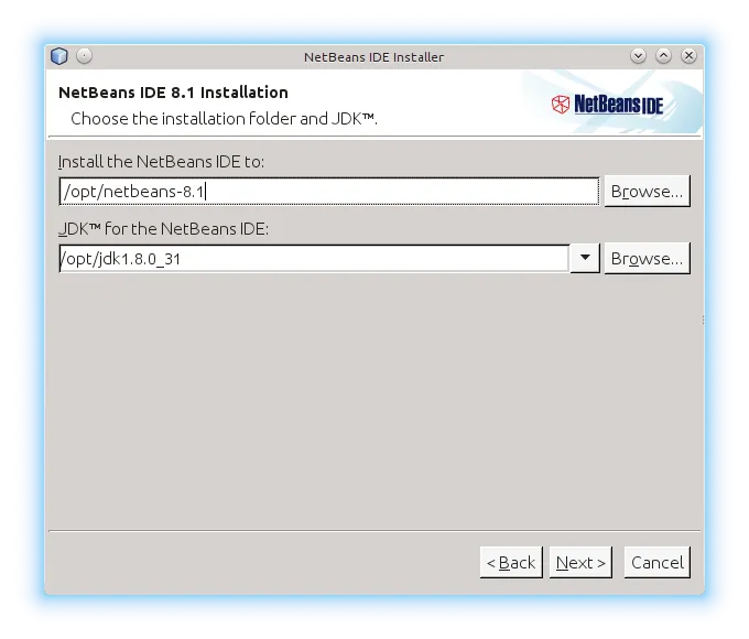 installing netbeans 3