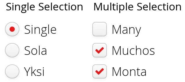 optiongroup basic