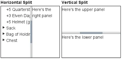 splitpanel example1